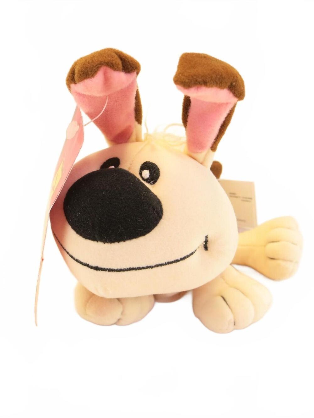 Vintage Disney Store Mulan Little Brother Dog Plush Mini Bean Bag 6"
